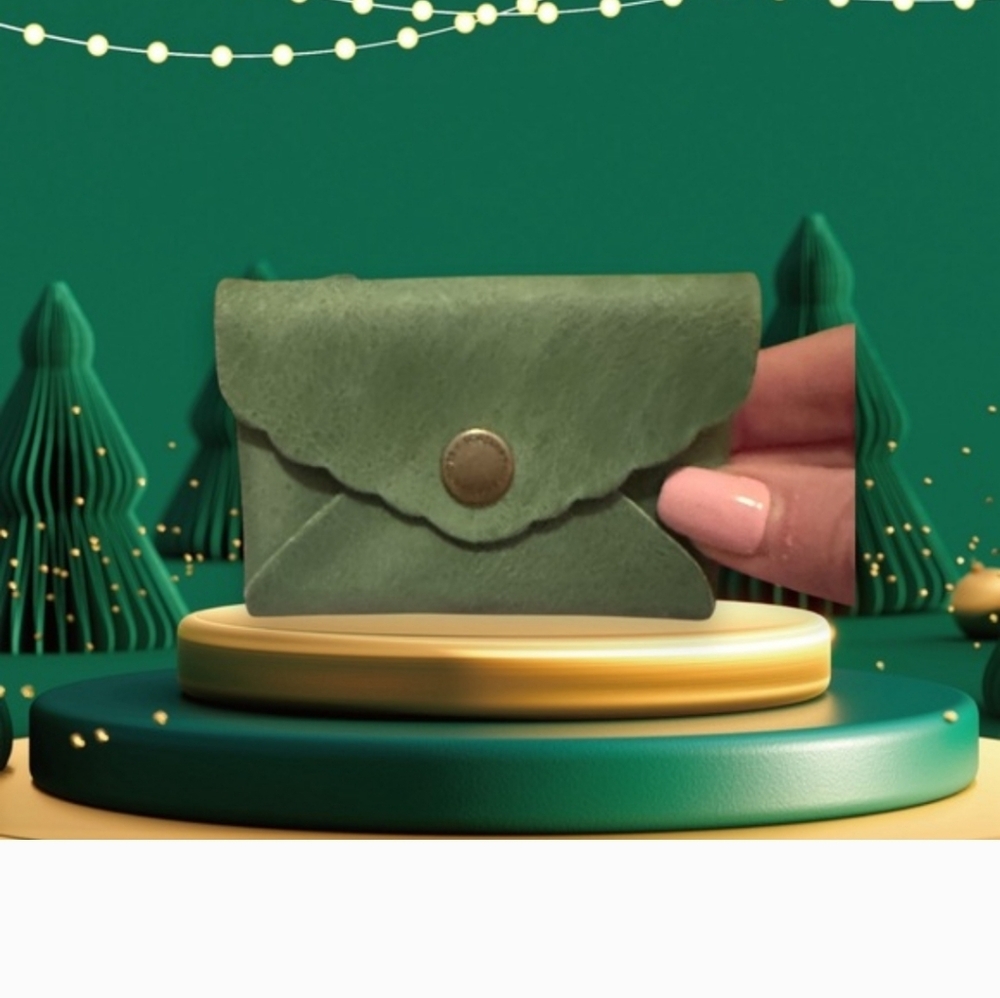 🌲 Portland Leather AP Mini Daisy Wallet! - Picture 4 of 5